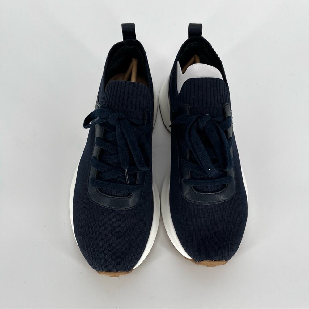 Giani Bernini Floraa Knit Sneakers Navy Memory Foam - Size 9 - Picture 4 of 14